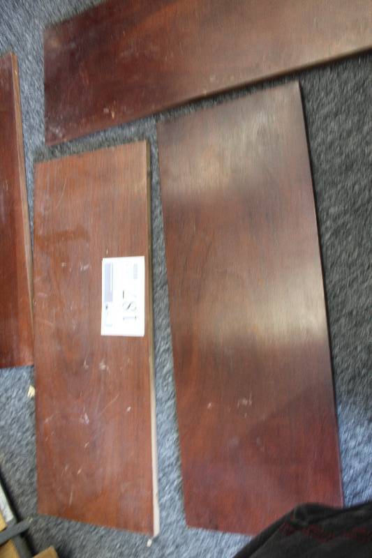 lot 187 image: Lot of (3) Wood Shelves