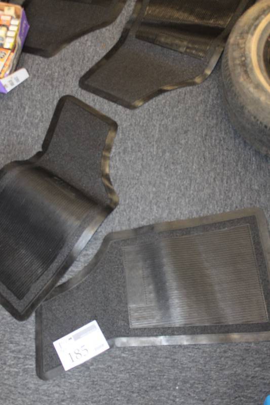 lot 185 image: Lot of (4) Ford Automobile Floor Mats