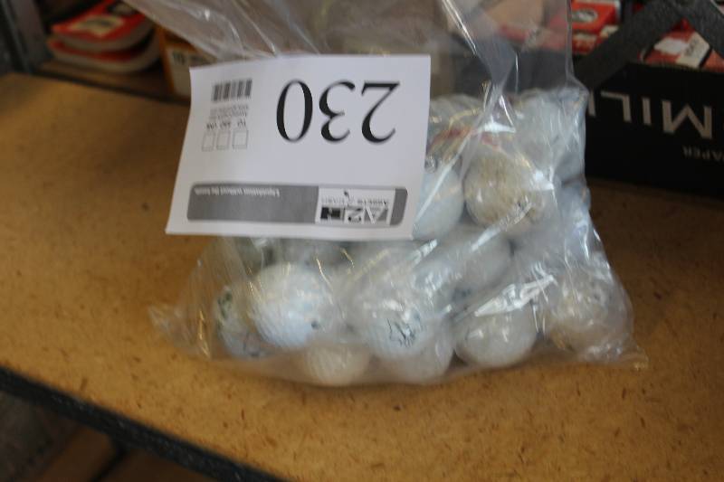 lot 230 image: Bag Lot of Golf Balls