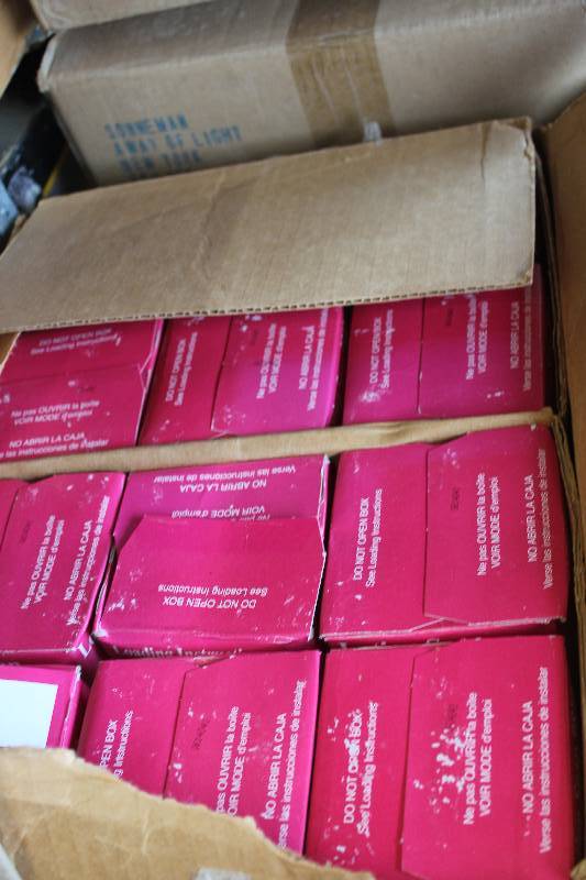 lot 215 image: Box Lot of Bay West Lotion Soap Refills