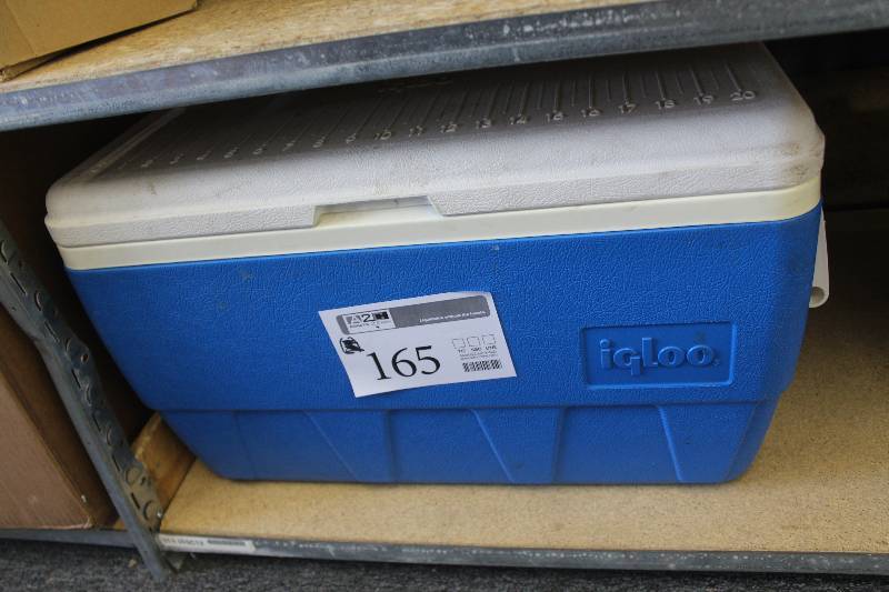 lot 165 image: Lot of (2) Igloo Coolers
