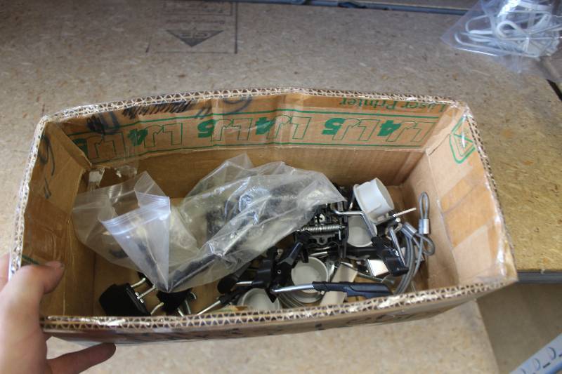 lot 279 image: Box Lot of Miscellaneous Ski Boot Parts