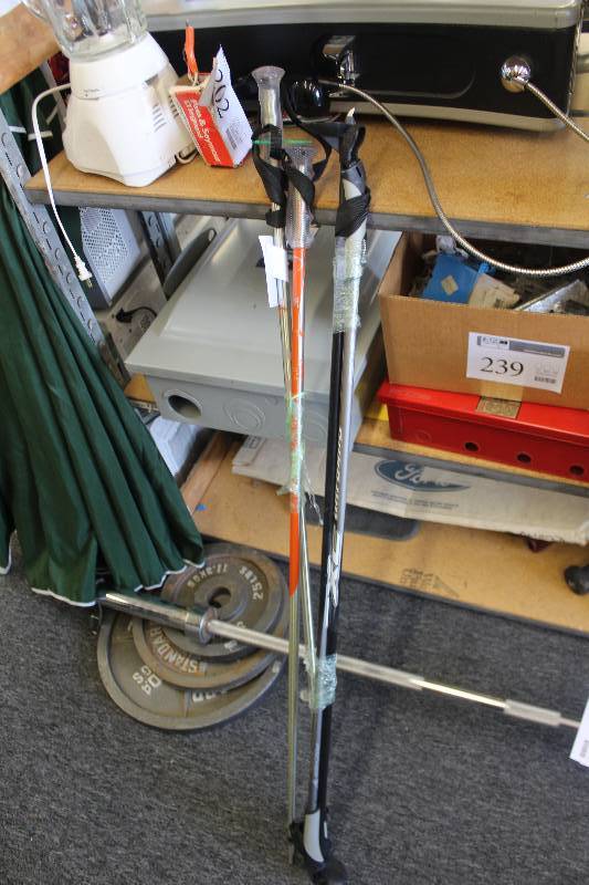 lot 273 image: Lot of (4) Cross Country Ski Poles