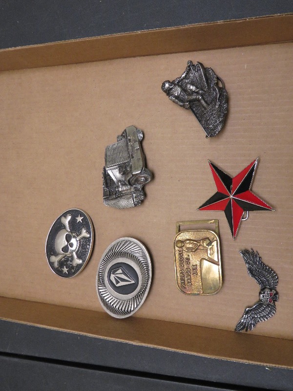 lot 27 image: Belt Buckles