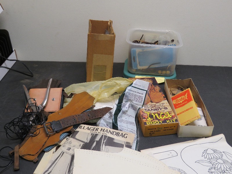 lot 41 image: Leather lot