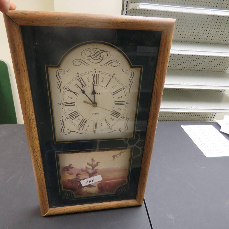 lot 166 image: Clock