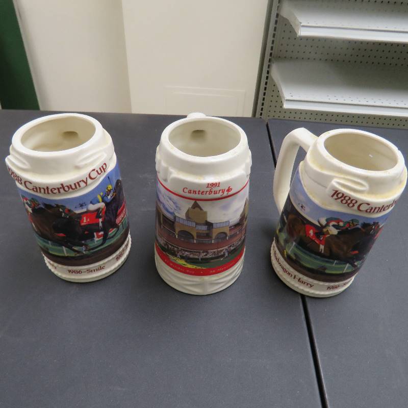 lot 175 image: Canterbury mugs