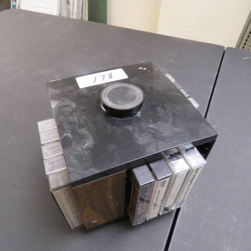 lot 178 image: Cassettes and holder
