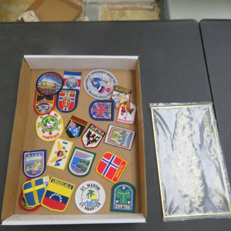 lot 202 image: Vintage boy scout patches