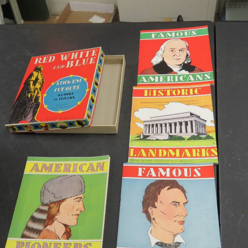 lot 240 image: Vintage Stick em Cutouts