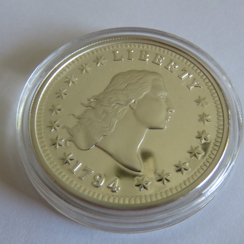 lot 262 image: Silver Copy Coin