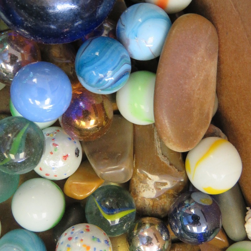lot 344 image: Marbles and rocks