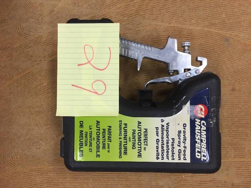 lot 29 image: Campbell Hausfeld  Gravity Feed Spray Gun