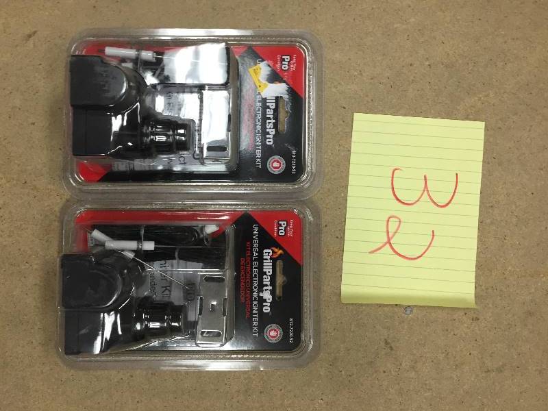 lot 32 image: Lot of 2 Grill Parts Pro Universal Electronic Igniter Kit 812-7220-S2 New