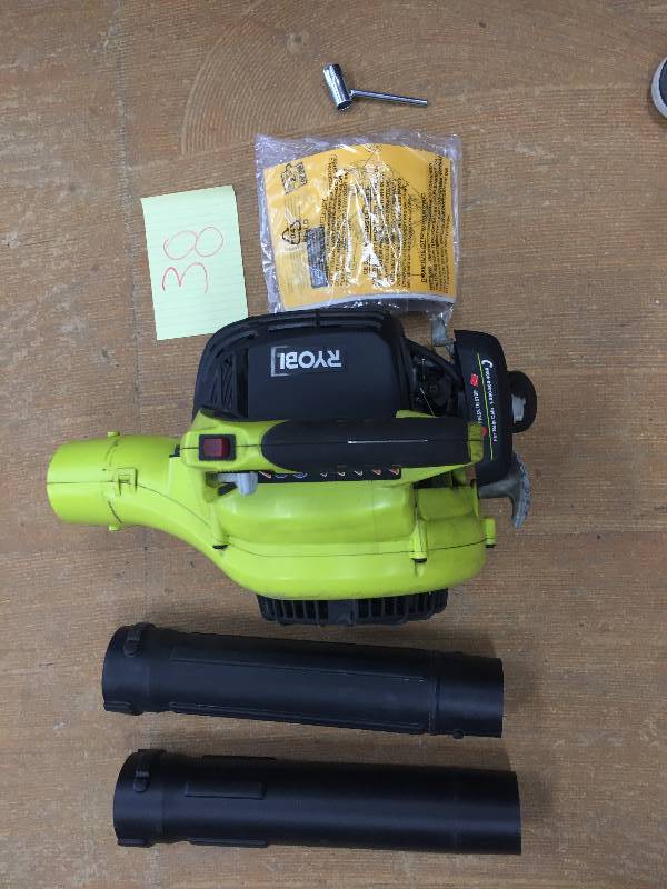 lot 38 image: Ryobi Gas Blower Vacuum in working conditions