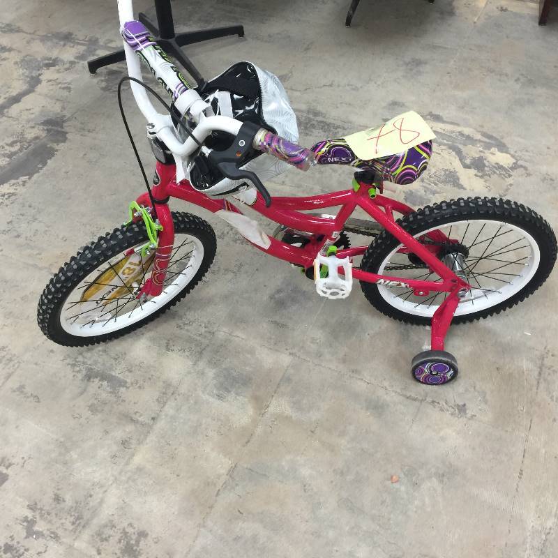lot 78 image: 18 Next Girls Misty Bike Pink