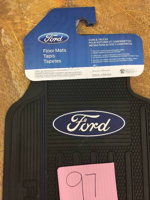 lot 97 image: Ford Floor Mats New