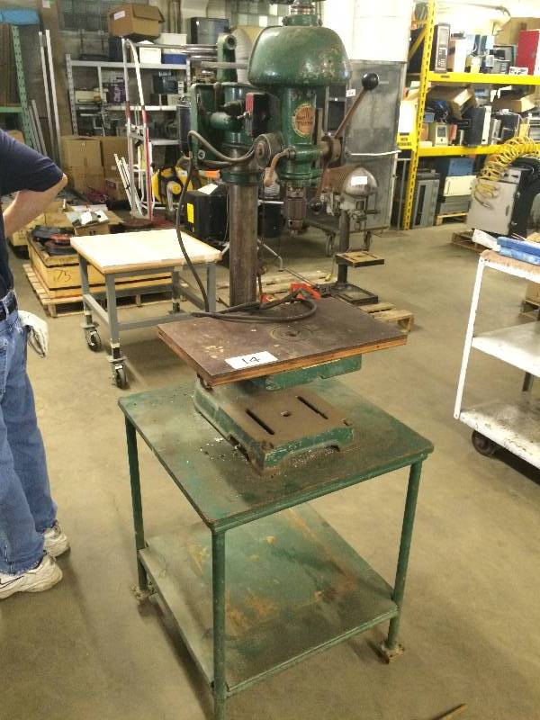 Bench model drill press