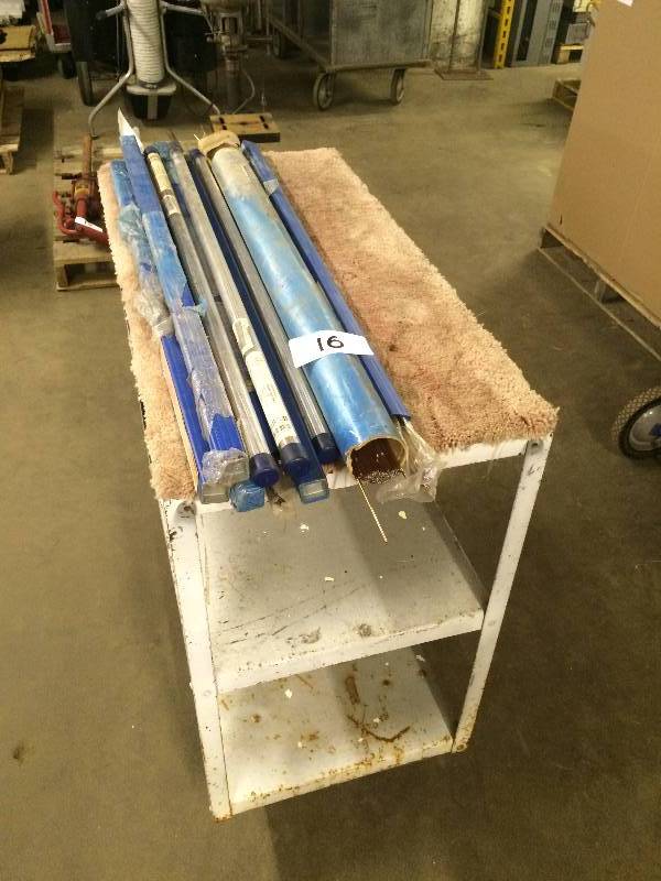 Welding rods and cart
