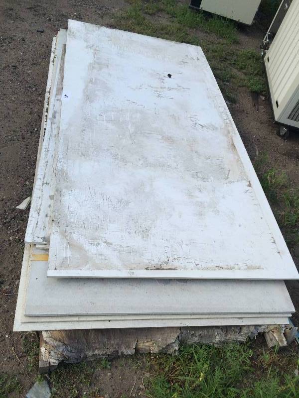 Lot of poly sheets