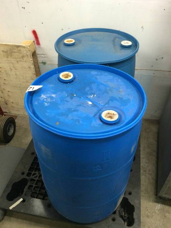 2 barrels of de-icer