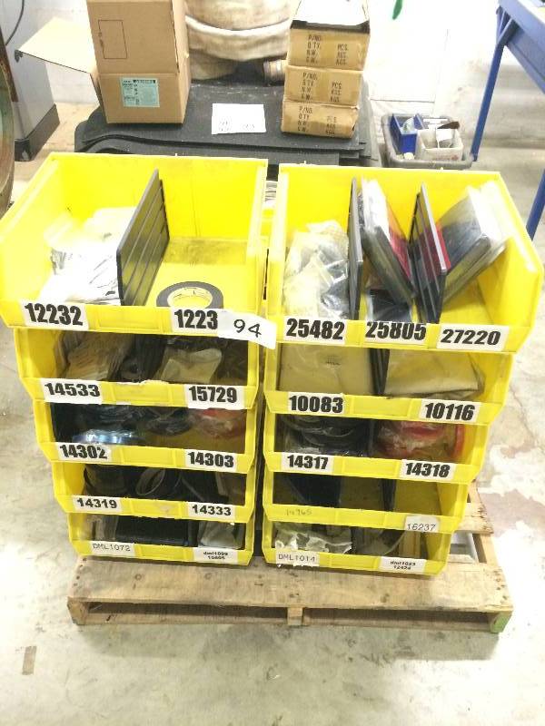 Lot of parts bins