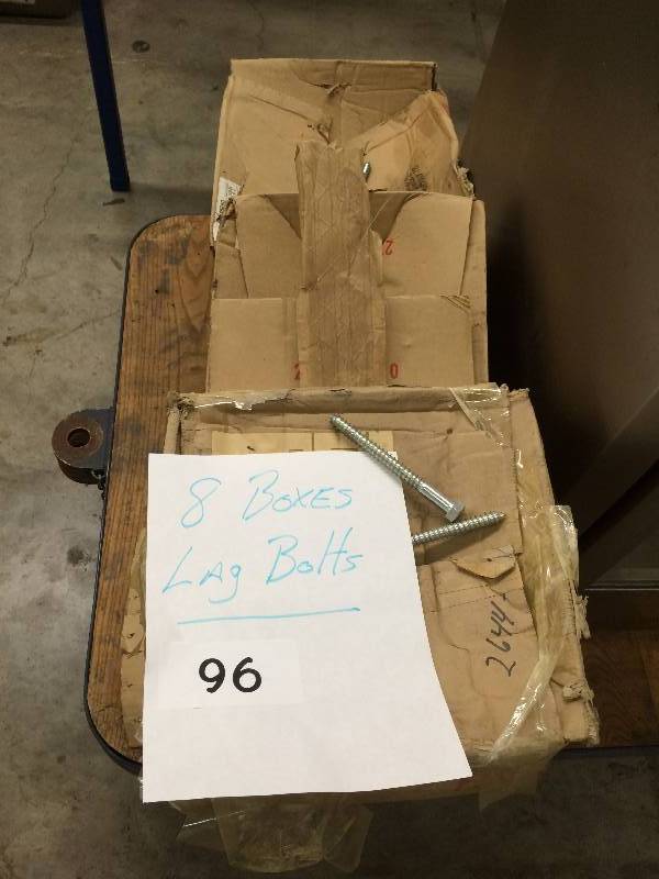 Lot of lag bolts