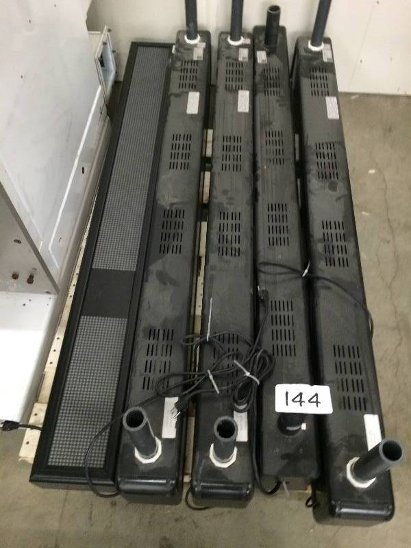 Lot of LED display boards