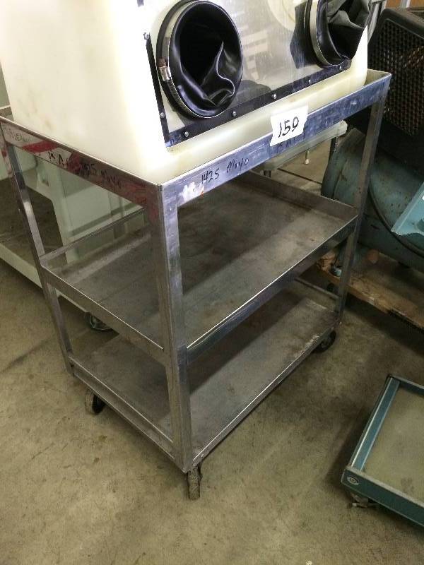Metal rolling cart
