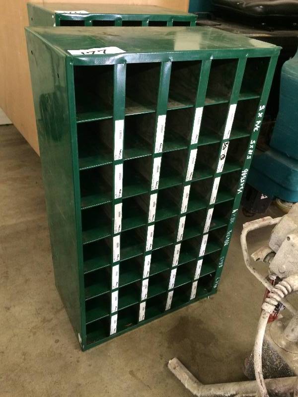 Metal parts bin