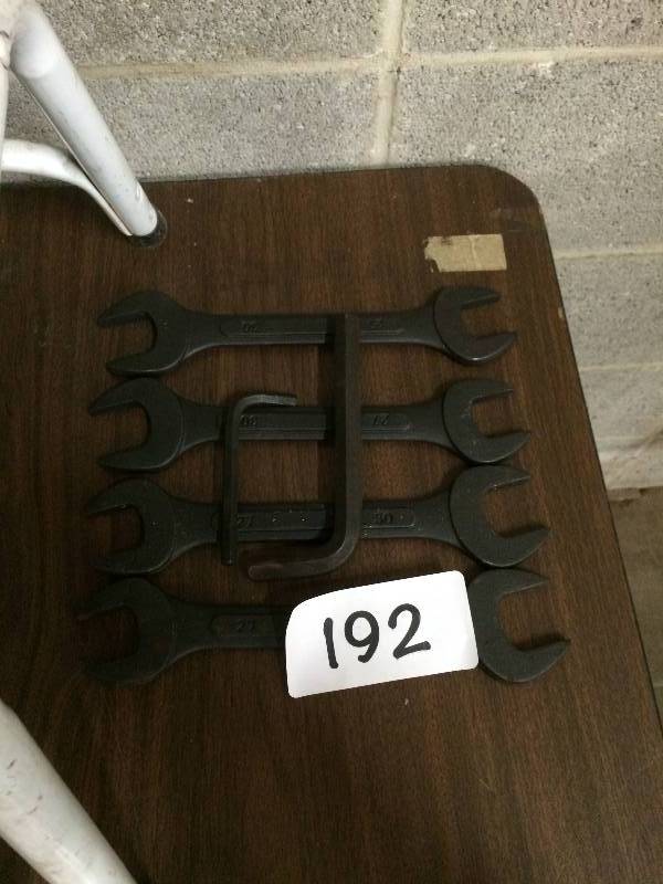 Lot of wrenches