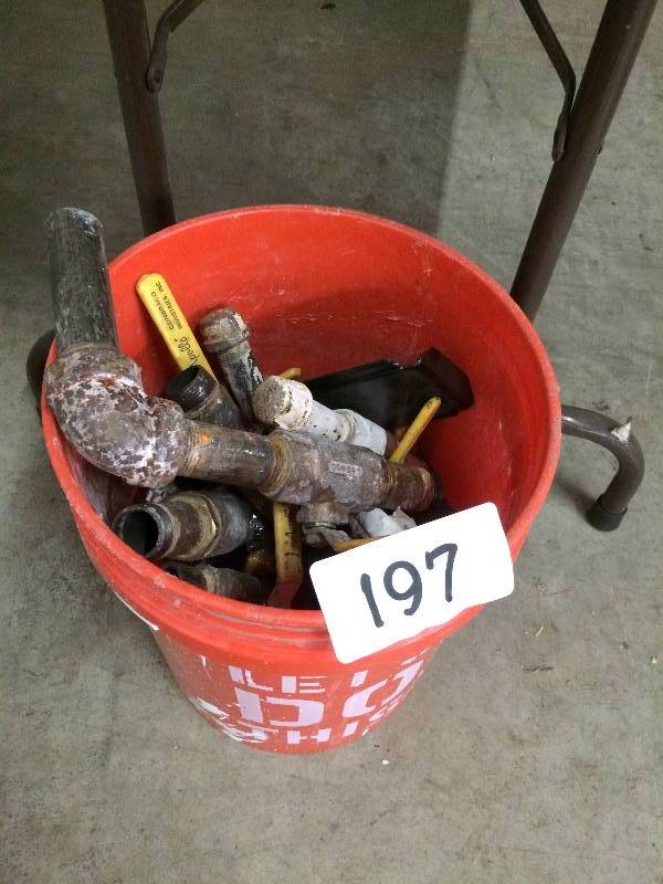 Bucket of fittings