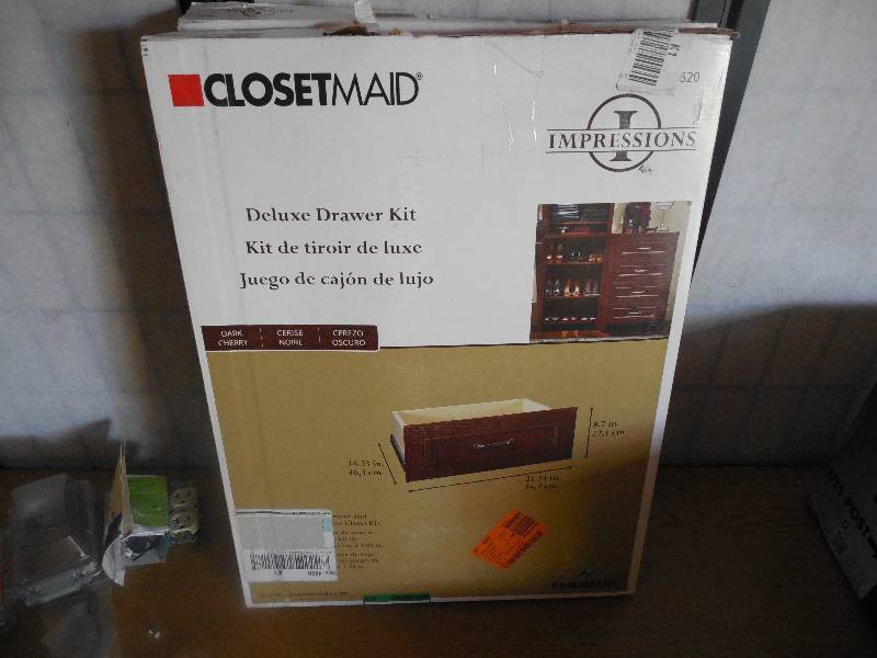 (2) Impressions 25 in. Dark Cherry Wide Deluxe Drawer Kit