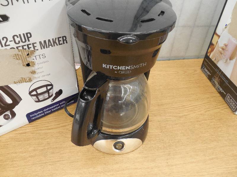 Kitchen Smith by BELLA 12 Cup Manual Coffee Maker