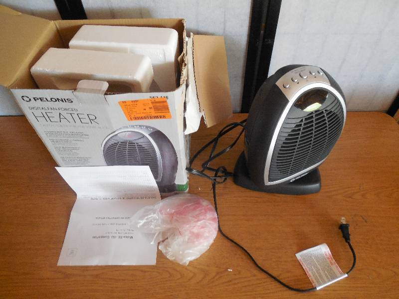 1500-Watt Digital Fan Forced Electric Portable Heater