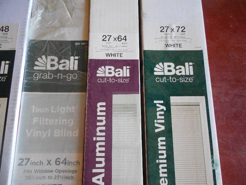 (5) BALI 1 ALUMINUM WINDOW BLIND LOT