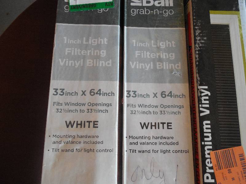 (5) BALI 1 ALUMINUM WINDOW BLIND LOT