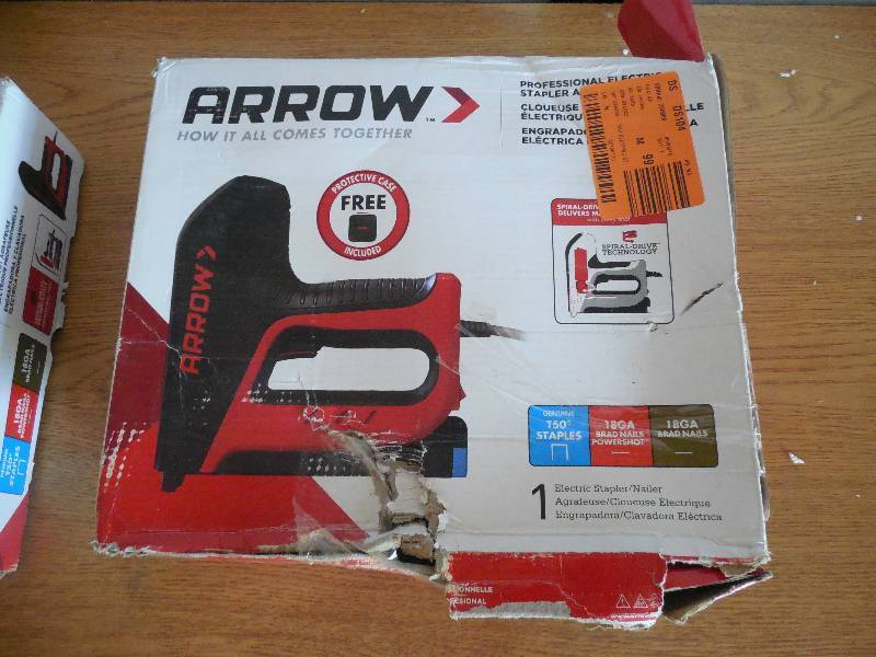 6 in. Electric Stapler and Brad Nailer