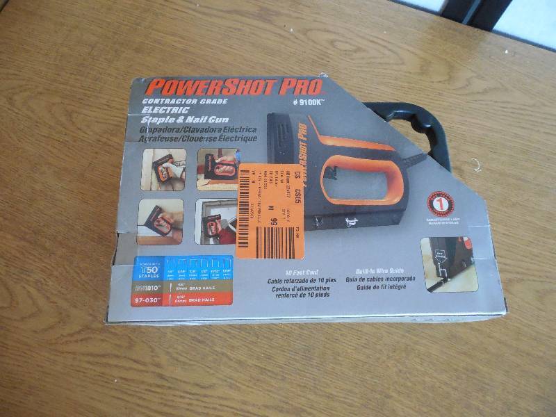 Pro Electric Strip-Loading StaplerNailer
