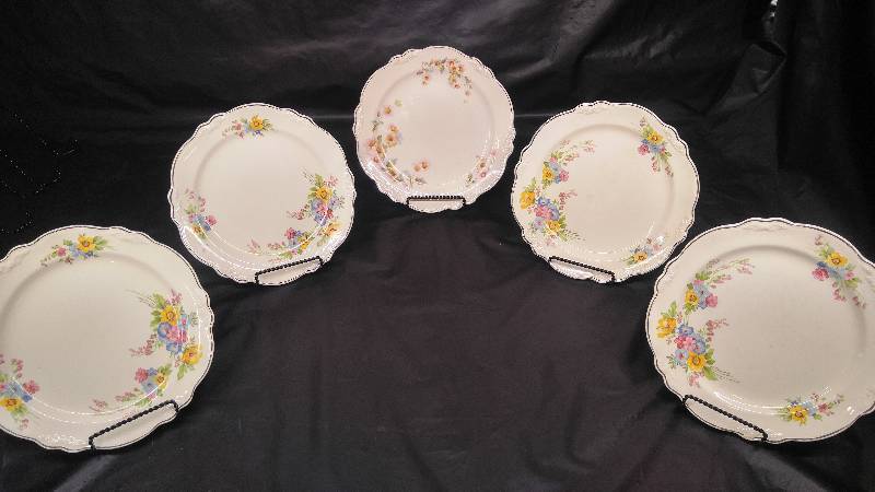 Homer Laughlin, Sylvan, LaRell China Plates
