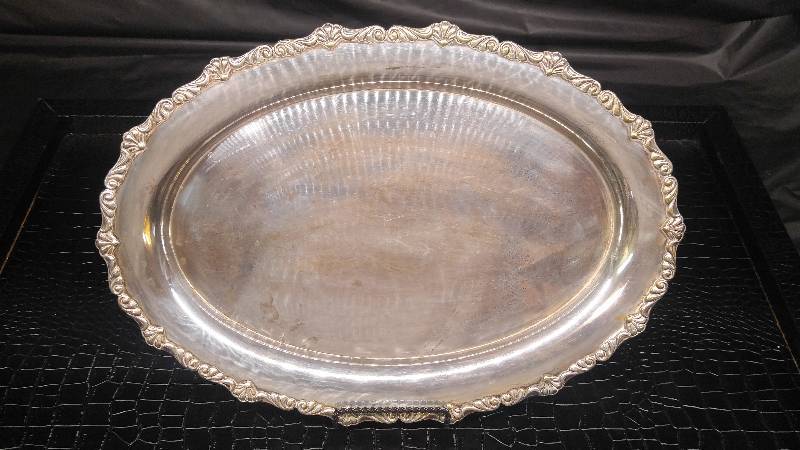 Vintage Silver Tray