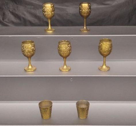 Brass Goblets and Shooters