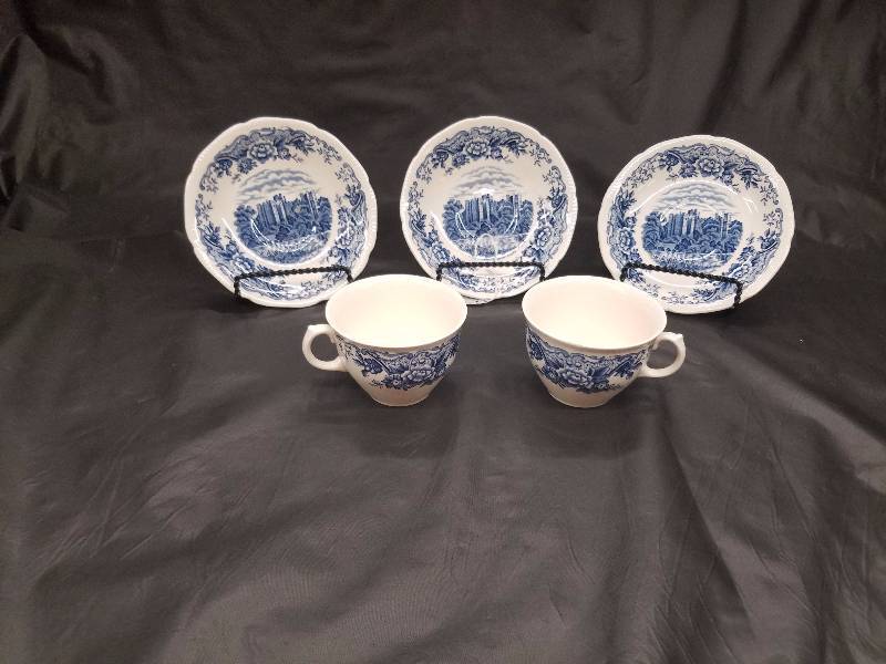 Royal Swan SaucerCup China Set