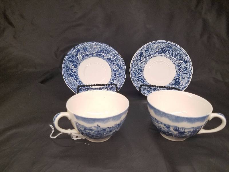 Johnson Bros Tea & Saucer China Set