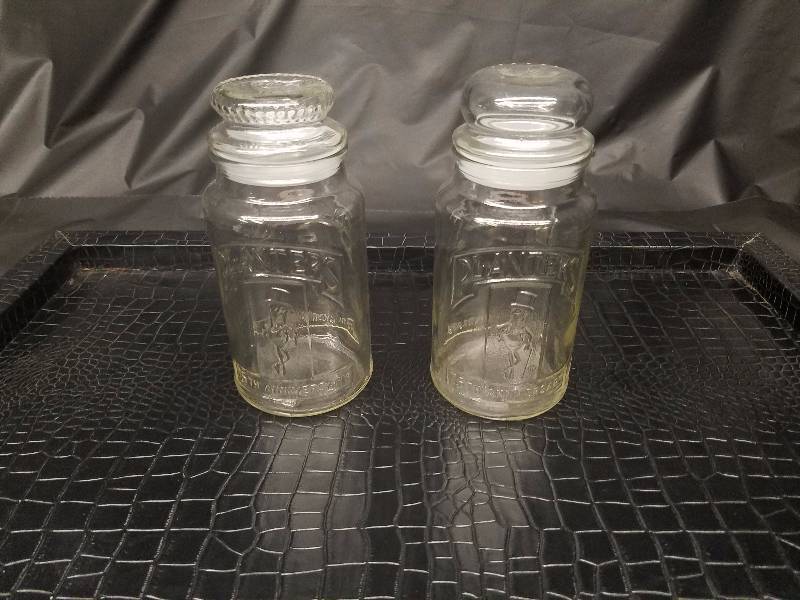 75th Anniversary Planters Glass Jars