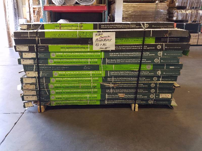 Appalachian Pre-Finished Hardwood Flooring 1000 square foot