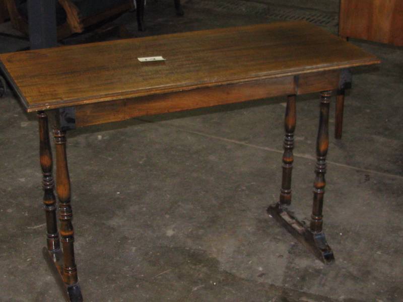 Imperial Library Table W Drawer Antique Collectible Consignment 3 K Bid