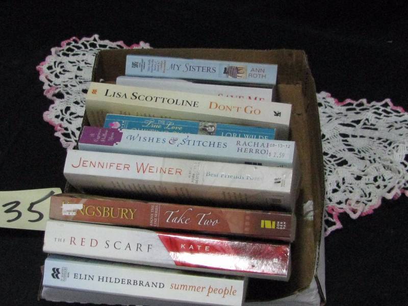 lot 35 image: Romance Books