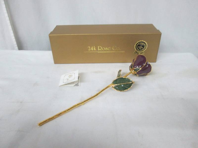 24K Gold Rose