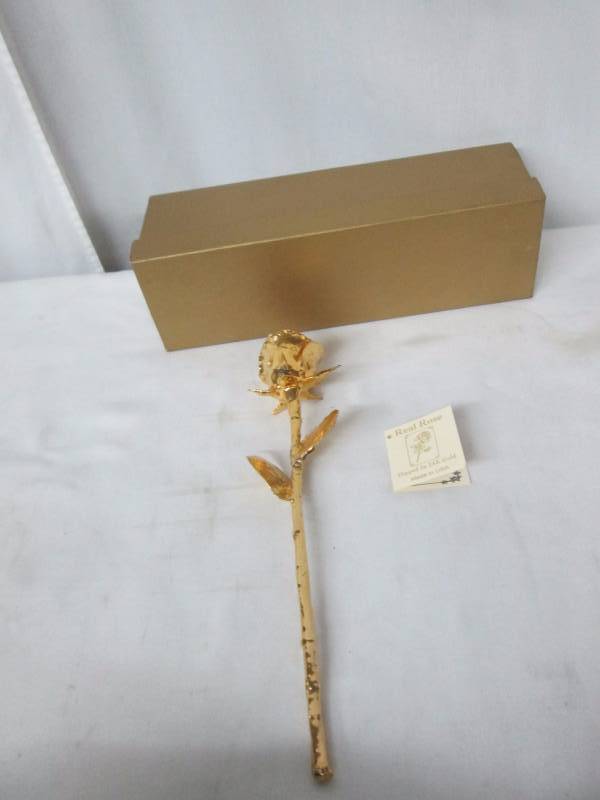 24K Gold Rose